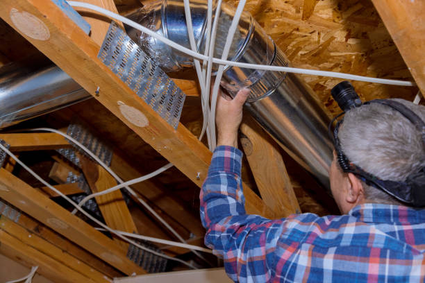 istock Remodelling system HVAC duct ventilation pipes the installation in central conditioning a ceiling 1309067232