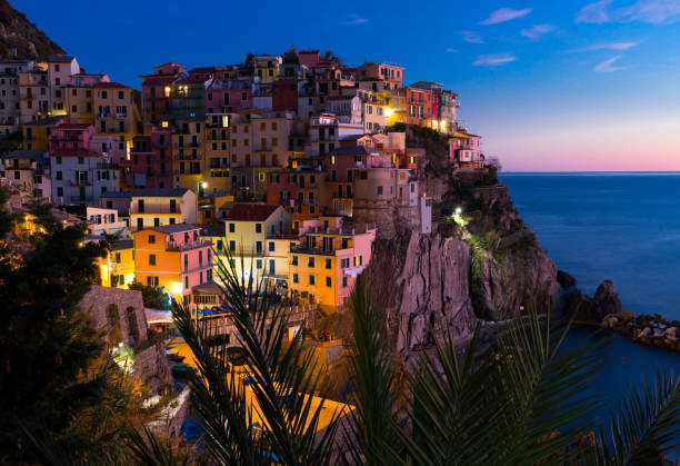 istock Manarola in evening lights 1309069956