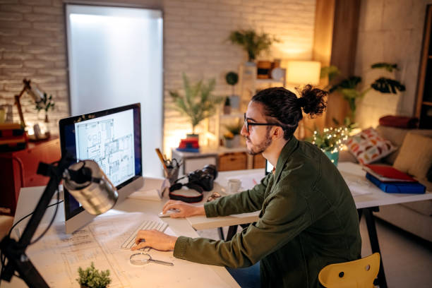 istock Businessman Working In Office 1309071222