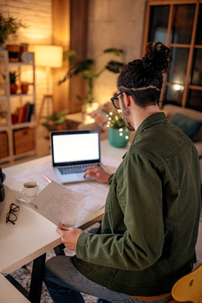istock Businessman Working In Office 1309071395