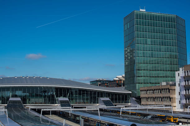 istock railroad station in the city 1309078025