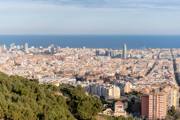 istock People in El Carmel bunkers viewpoint in Barcelona, Spain 1309081042
