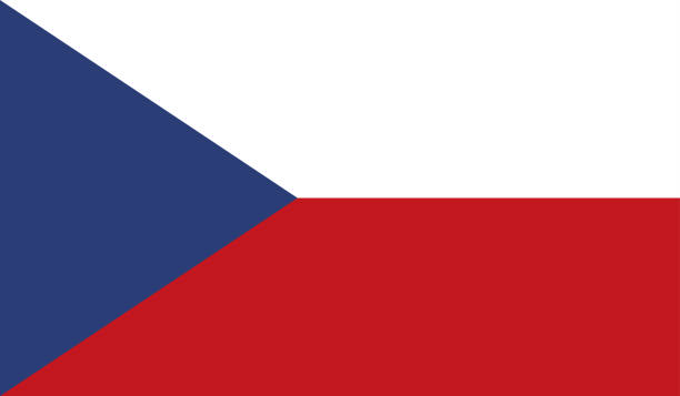 illustrations, cliparts, dessins animés et icônes de drapeau très détaillé de la république tchèque - drapeau de la république tchèque haut détail - vecteur du drapeau de la république tchèque. eps, vecteur - czestochowa