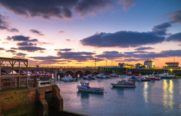 Boats in the harbour