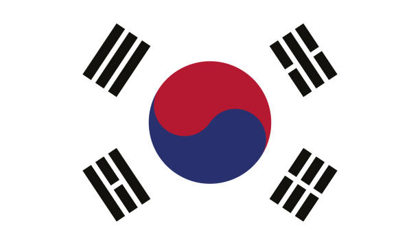 Highly Detailed Flag Of Korea South - Korea South Flag High Detail - National flag Korea South - Vector of Korea South flag, EPS, Vector Highly Detailed Flag Of Korea South - Korea South Flag High Detail - National flag Korea South - Vector Korea South flag, Korea South flag illustration, National flag of Korea South, Vector of Korea South flag. EPS, Vector, Korea South, Seul sinking ship images stock illustrations