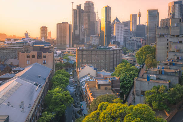 istock Sydney Sunrise Cityscape, Australia 1309106783