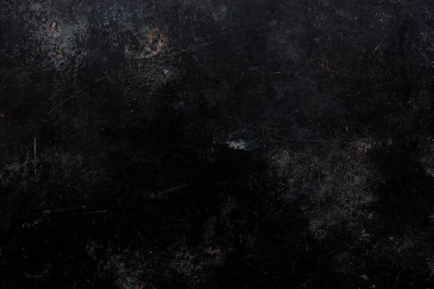 istock Black, scratched and old metal texture background 1309112022