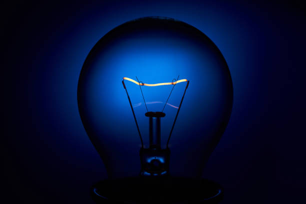 Incandescent light bulbs background for idea, innovation and motivation theme