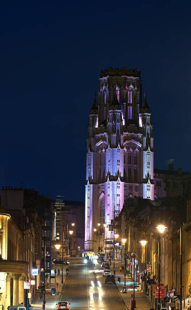 istock Park Street Bristol at night 1309113383