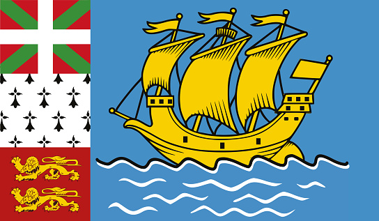 Highly Detailed Flag Of Saint Pierre and Miquelon - Saint Pierre and Miquelon Flag High Detail - National flag Saint Pierre and Miquelon - Vector Saint Pierre and Miquelon flag, Saint Pierre and Miquelon flag illustration, National flag of Saint Pierre and Miquelon, Vector of Saint Pierre and Miquelon flag. EPS, Vector, Saint Pierre and Miquelon, Saint-Pierre