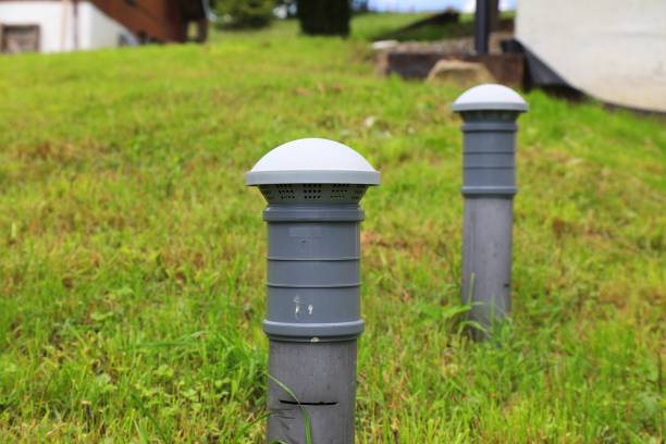 istock Underground septic tank vents 1309114705