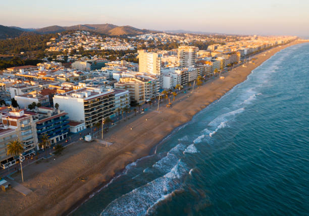 istock Aerial view of Calafell 1309118061