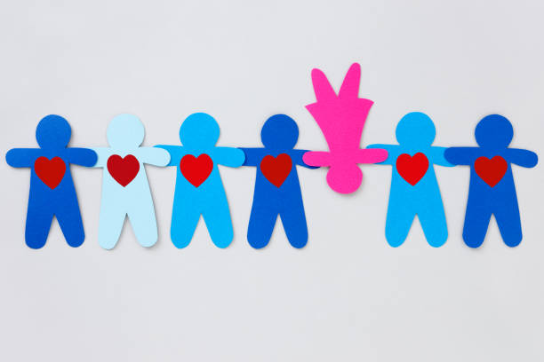 istock Lovely blue boys with upside down girl 1309118322