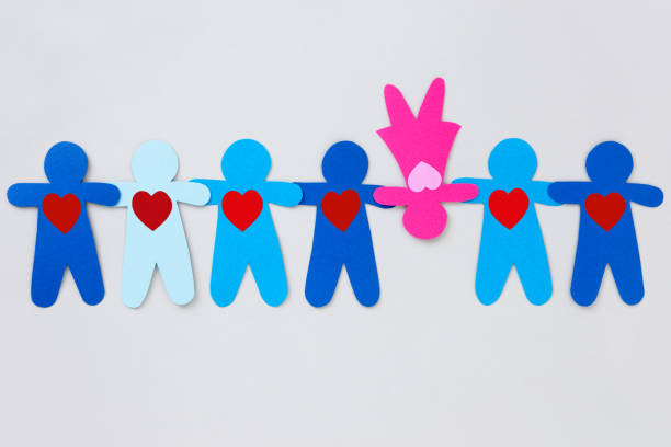 istock Lovely blue boys and upside down girl 1309118872