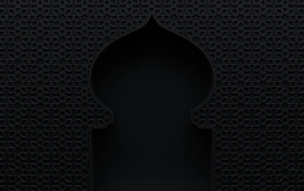 istock 3d render mosque element in intricate arabic, Islamic architecture style. Ramadan Kareem is the name of the glorious month of Ramadan. Muslim community festival. 1309122329