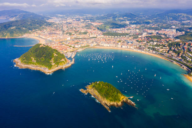istock View from drone of San Sebastian, Basque Country 1309123462