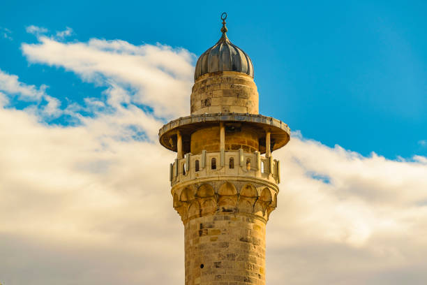 istock Mosque Minaret, Jerusalem, Israel 1309126375