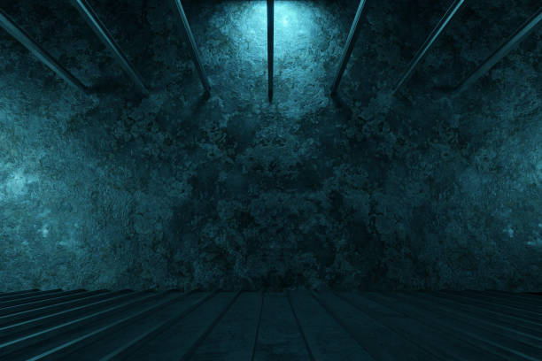 istock 3d rendering of grunge background with metal beams 1309126961