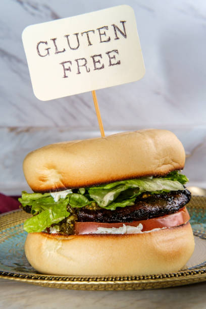 istock Portobello Mushroom Burger 1309133393