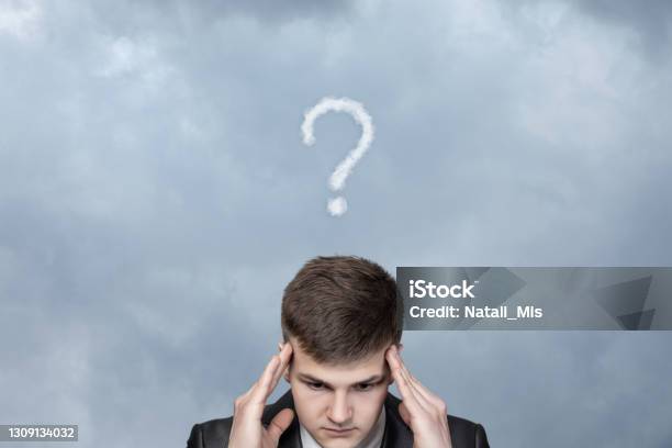 Concept Of Finding An Answer To A Complex Question That Has Arisen Stock Photo - Download Image Now