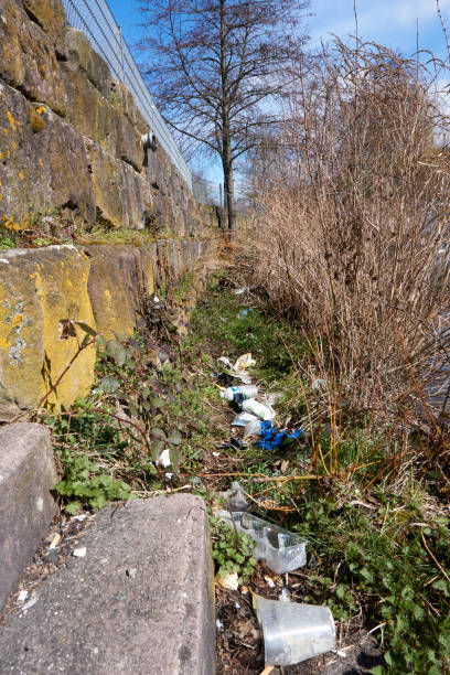 istock accumulation of plastic waste near a river 1309138072