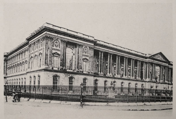 Louvre Colonnade, Paris, 19th Century, French Architectural Classicism
