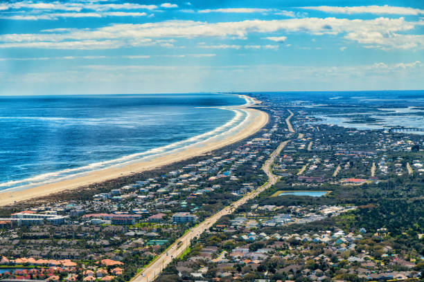 istock Northern Florida Coast Aerial 1309149629
