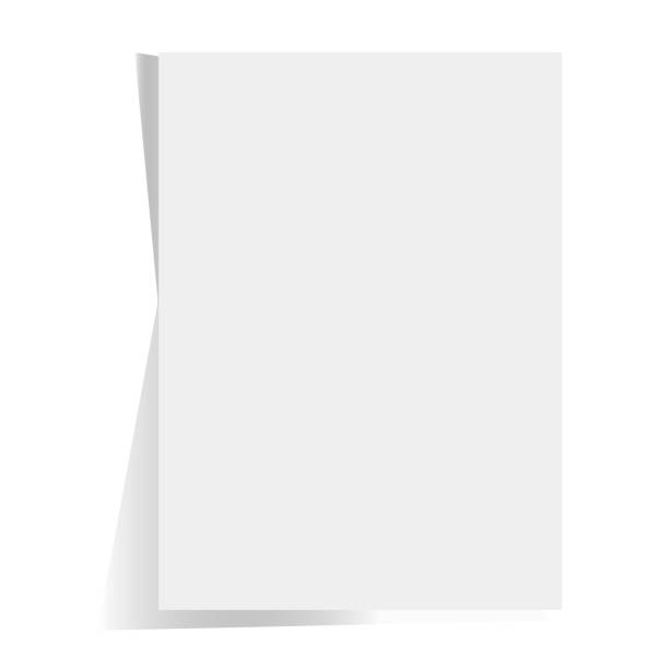 istock A4 paper with shadow on white background. blank paper mockup. A4 mockup symbol. 1309154060