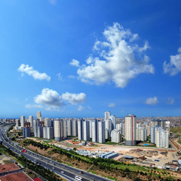 istock High angle view cityscape of Istanbul 1309164884