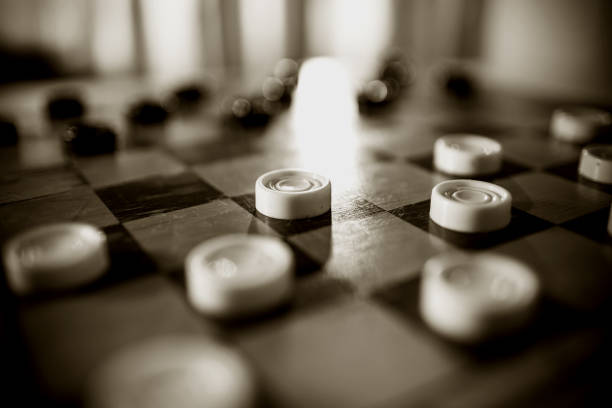 istock A chessboard with black and white checkers. 1309166051