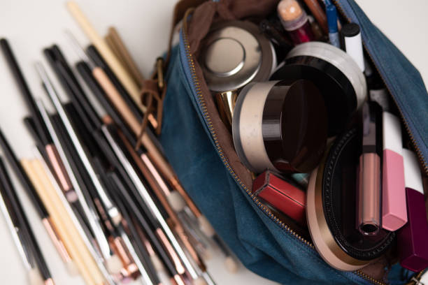 istock cosmetic bag with professional products 1309166664