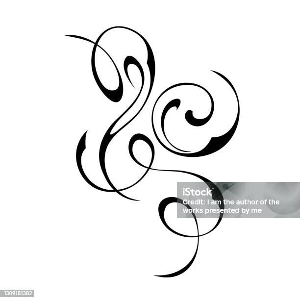 Ornament 1645 Stock Illustration - Download Image Now - Abstract, Beauty, Black Color
