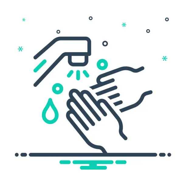 Vector illustration of Essential faucet