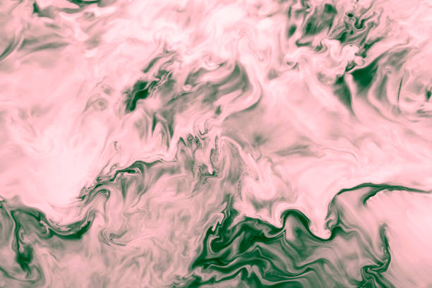 istock green and pink paint texture. creative background. abstract organic art. 1309209938