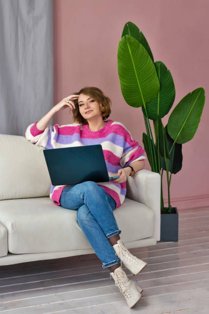istock Freelance Remote Working From Home On Laptop 1309211967