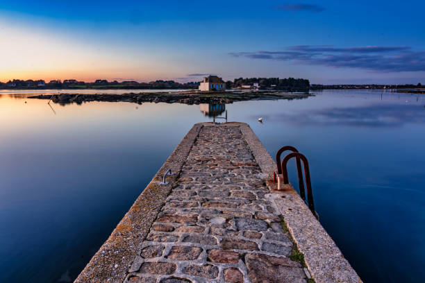 istock Sunset in Saint-Cado in Brittany 1309221940