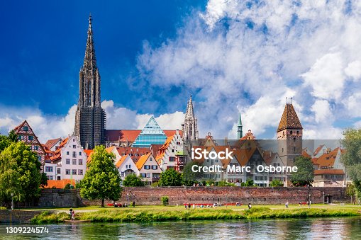istock Cityscape of Ulm, Germany 1309224574