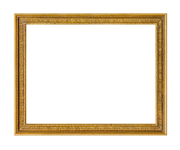 istock Old wooden picture frame 1309224988