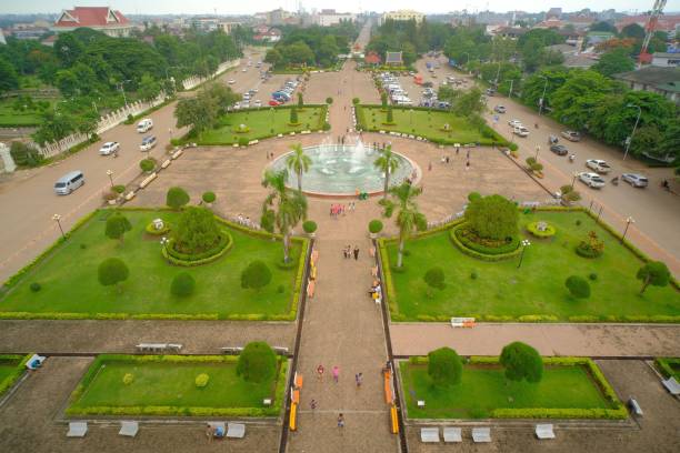 istock travel in Laos 1309227233