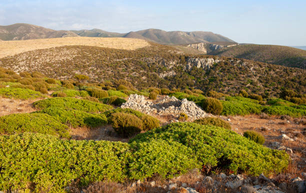 Near Buggerru, south west of Sardinia. Italy.