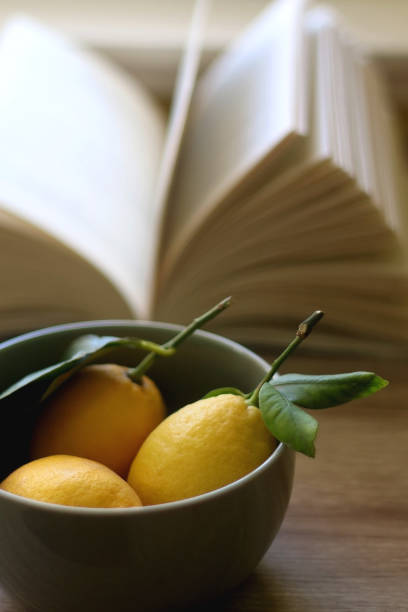 istock Bowl of Lemons and Book 1309256965