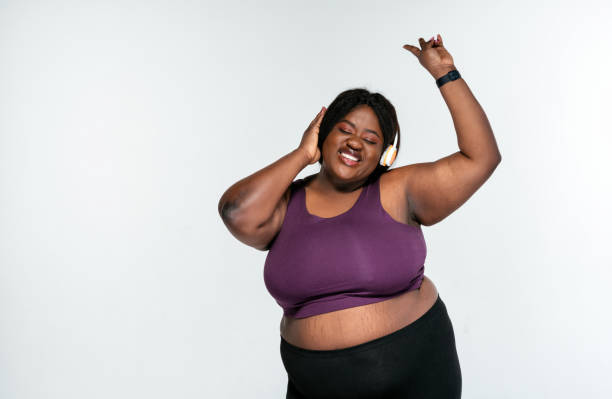 istock Young woman making pilates and functional training at the gym 1309260868