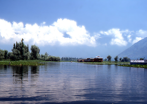 Dal is a lake in Srinagar, the summer capital of Jammu and Kashmir, India. It is integral to tourism and recreation in Kashmir. The shore line of the lake is famous for Mughal era gardens and houseboats.