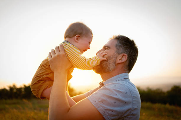 istock Dad, you are a funny guy 1309266092
