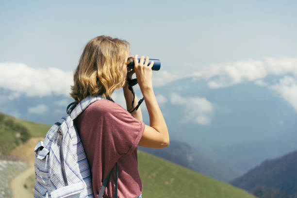 istock Tourism in the mountains in summer. 1309266282