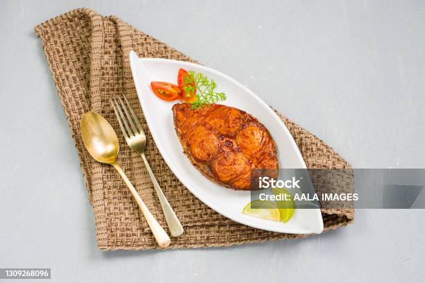 Seer Fish Fry Stock Photo - Download Image Now - Opah, Fish, Appetizer