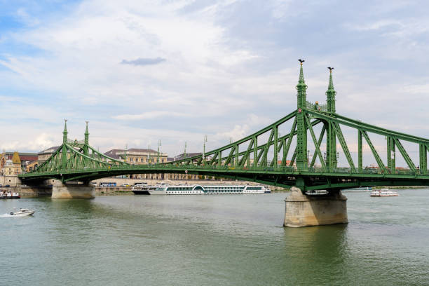 istock Landscape with Liberty Bridge (Szabadság híd) over Danube river in Budapest, Hungary 1309270575