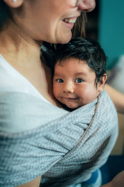 istock Baby is always close to mom 1309274047