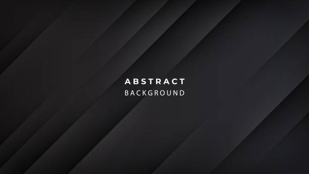 абстрактный современный футуристический геометрический фон. абстрактный шаблон дизайна для брошюр, листово�к, журналов, визитных карт, бре� - чёрный фон stock illustrations
