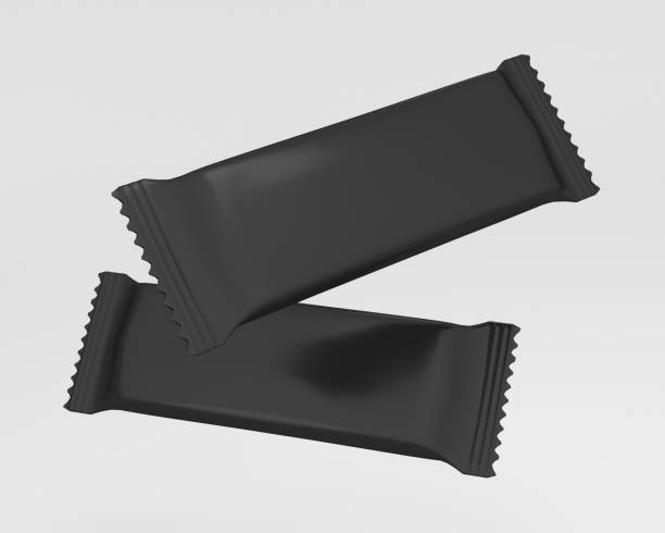 istock package chocolate bar blank mockup of flow pack - 3d render 1309279717